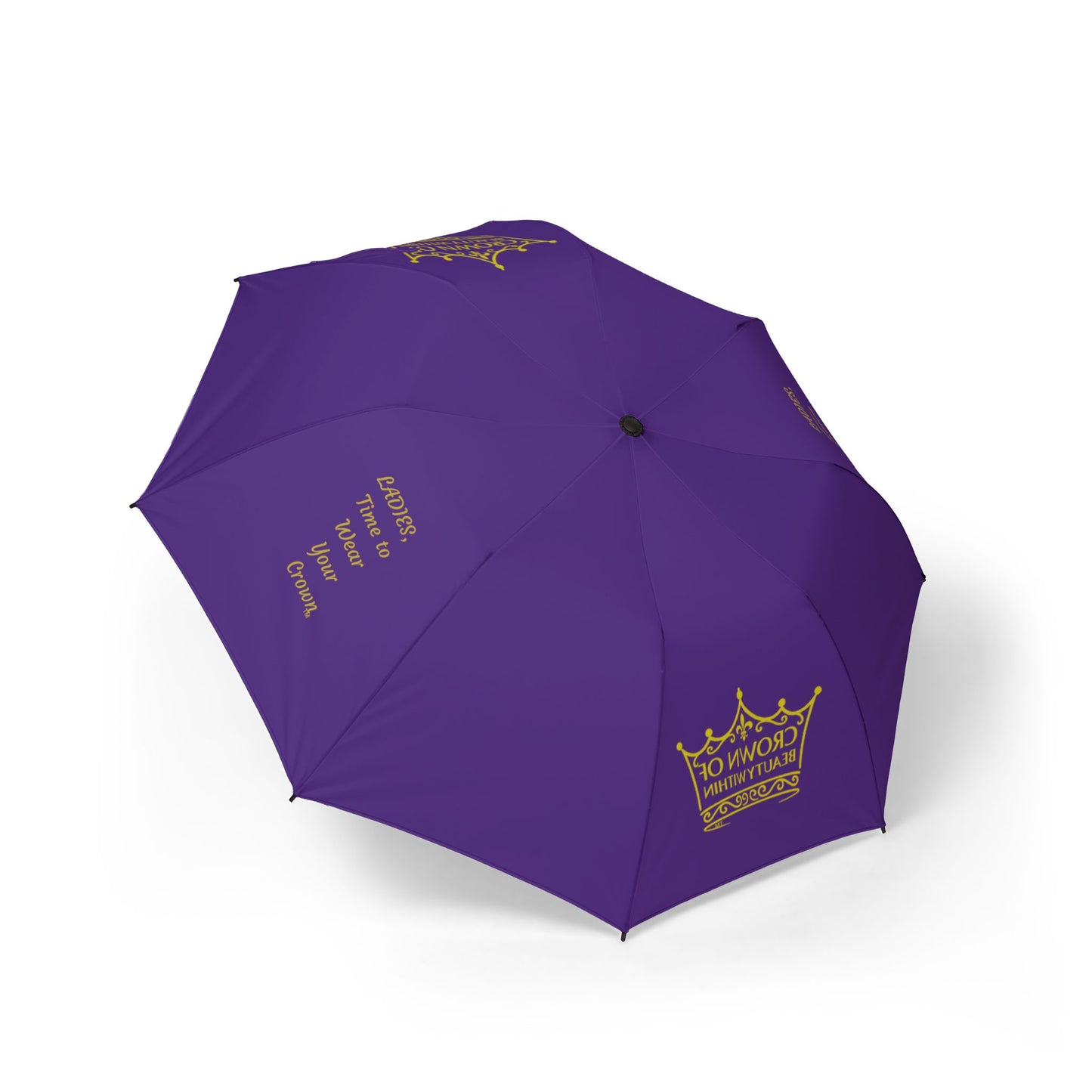 Signature Crown of Beauty Within™ Purple Foldable Umbrella