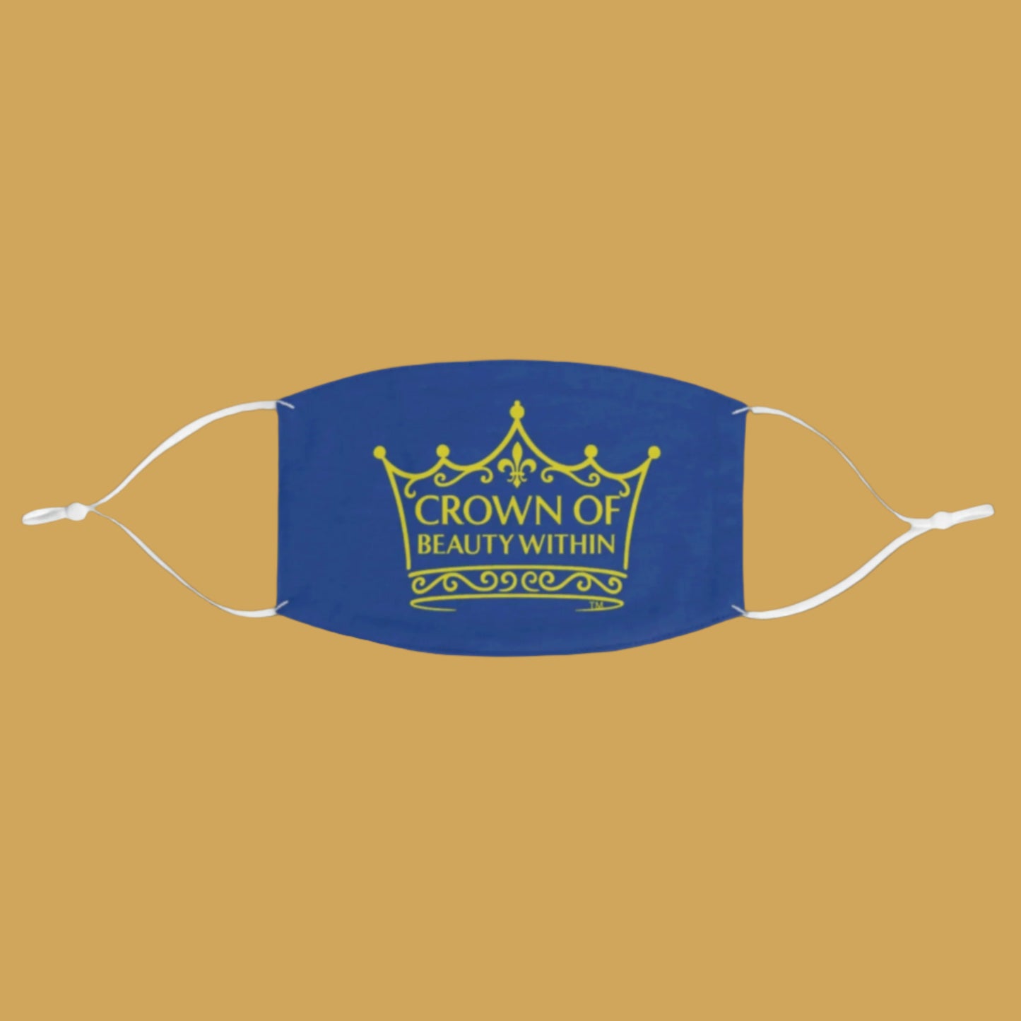 Signature Crown of Beauty Within™ Royal Fabric Face Mask