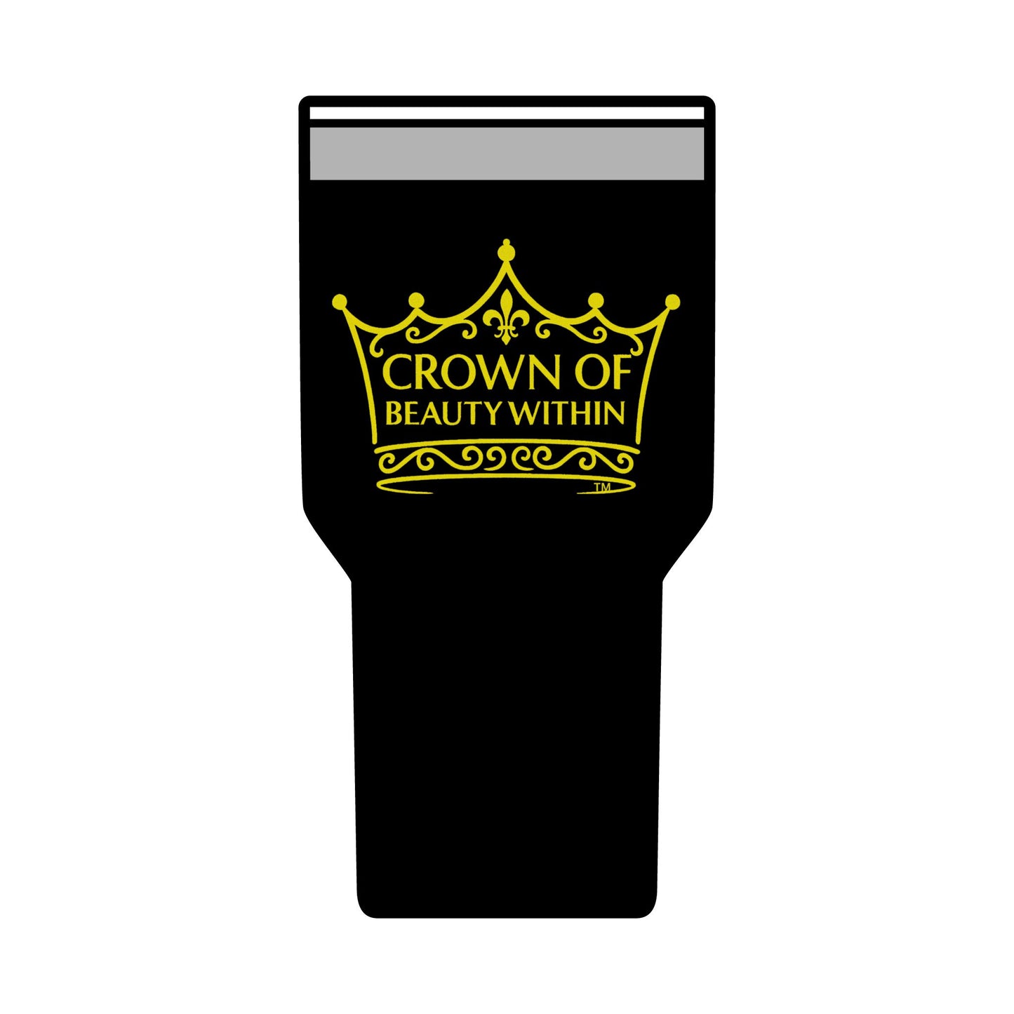 Signature Crown of Beauty Within™ Travel Tumbler – 30oz
