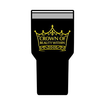 Signature Crown of Beauty Within™ Travel Tumbler – 30oz