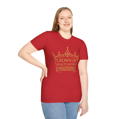 Signature Crown of Beauty Within™ | Inspirational Tee | Embrace your inner Royalty