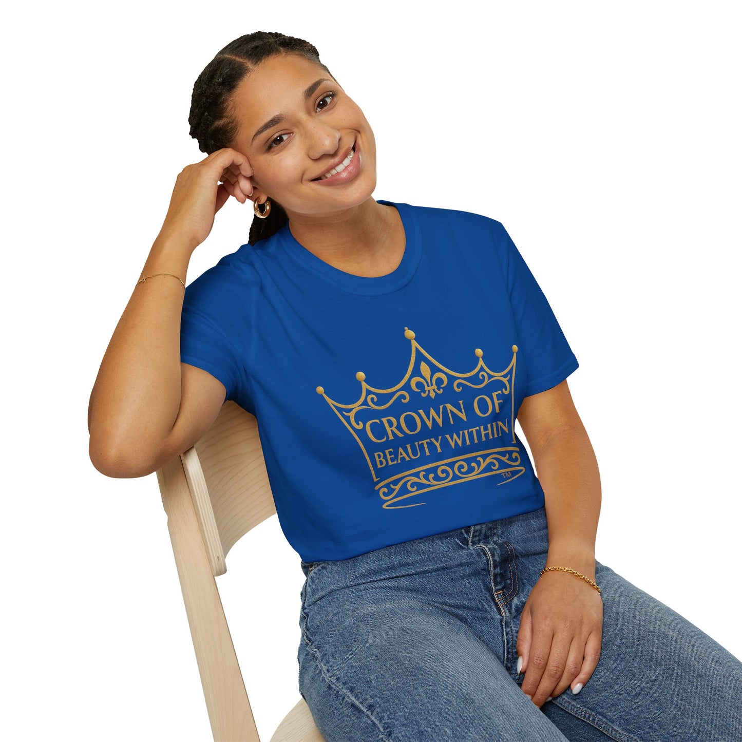 Signature Crown of Beauty Within™ | Inspirational Tee | Embrace your inner Royalty