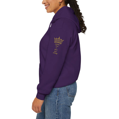 Signature Crown of Beauty Within™ Hoodie - Inspirational Sweatshirt |Self-Love, Cozy Style