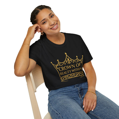 Signature Crown of Beauty Within™ | Inspirational Tee | Embrace your inner Royalty