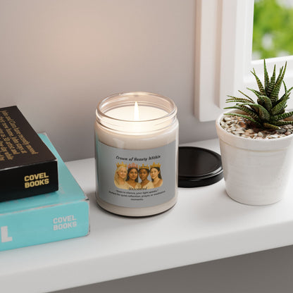 Crowned Light Candle | Unscented | 100% Natural Soy Wax Blend Candle 9oz