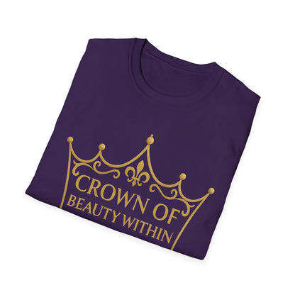 Signature Crown of Beauty Within™ | Inspirational Tee | Embrace your inner Royalty