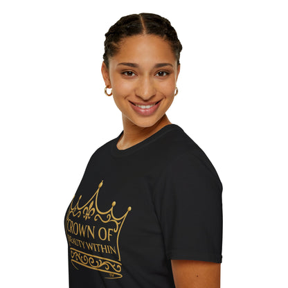 Signature Crown of Beauty Within™ | Inspirational Tee | Embrace your inner Royalty