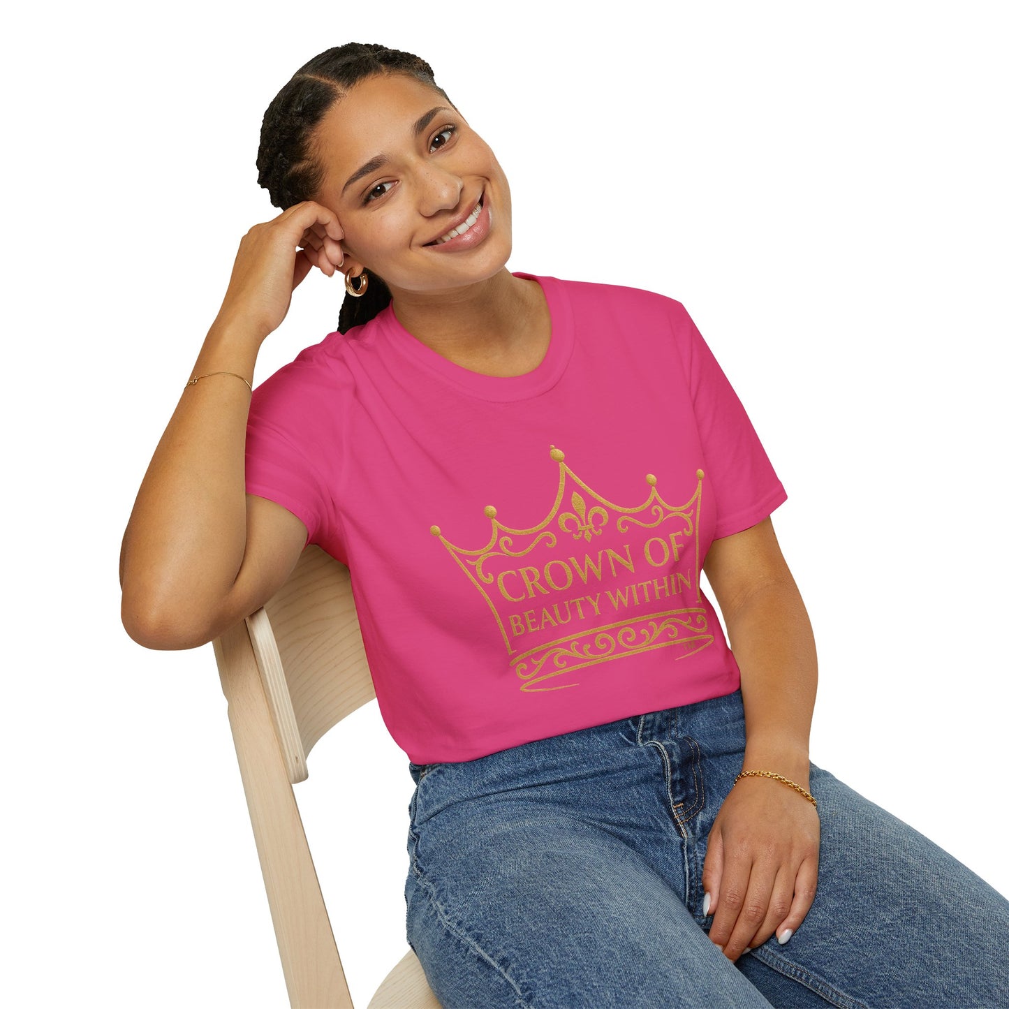 Signature Crown of Beauty Within™ | Inspirational Tee | Embrace your inner Royalty