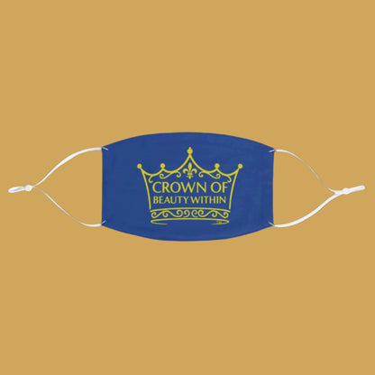 Signature Crown of Beauty Within™ Royal Fabric Face Mask