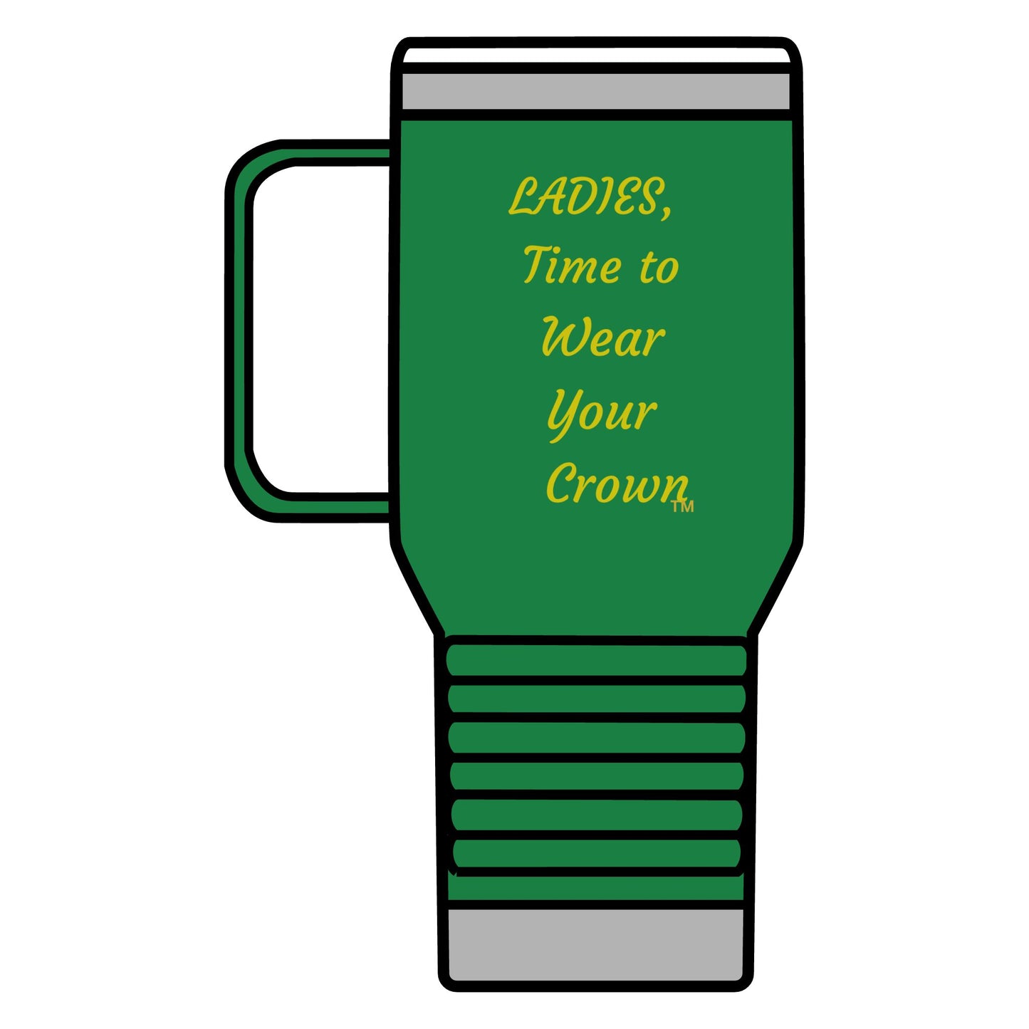 Signature Crown of Beauty Within™ Travel Tumbler – 20oz