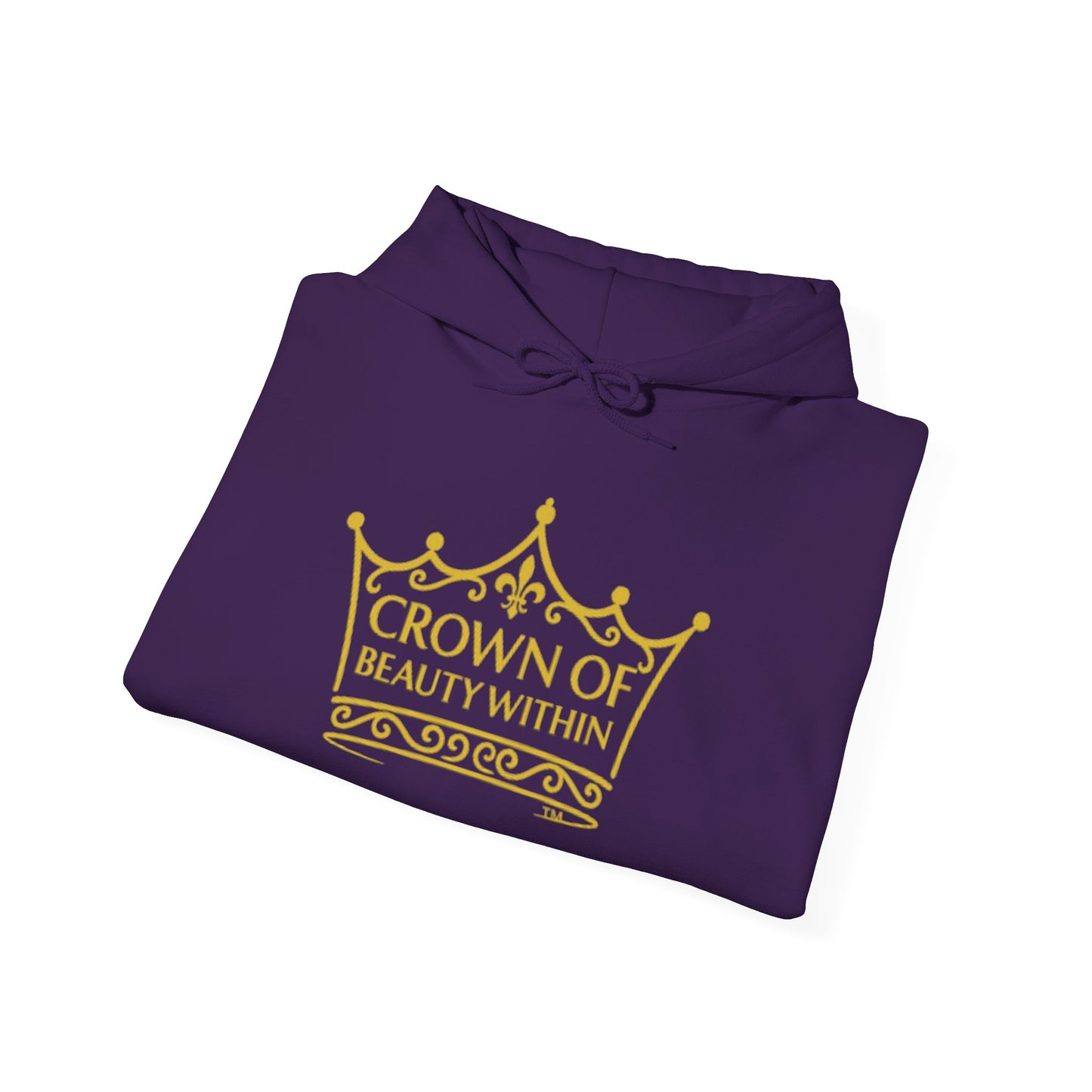 Signature Crown of Beauty Within™ Hoodie - Inspirational Sweatshirt |Self-Love, Cozy Style