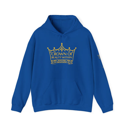 Signature Crown of Beauty Within™ Hoodie - Inspirational Sweatshirt |Self-Love, Cozy Style