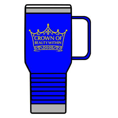Signature Crown of Beauty Within™ Travel Tumbler – 20oz