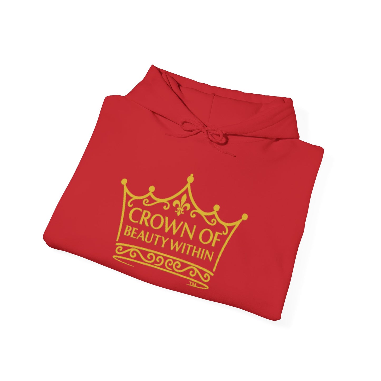 Signature Crown of Beauty Within™ Hoodie - Inspirational Sweatshirt |Self-Love, Cozy Style