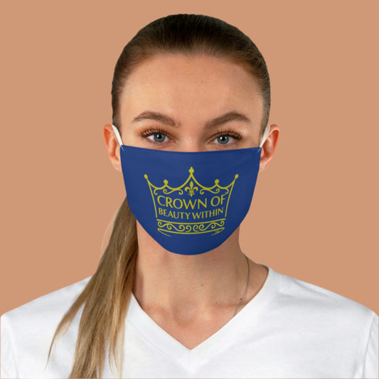 Signature Crown of Beauty Within™ Royal Fabric Face Mask