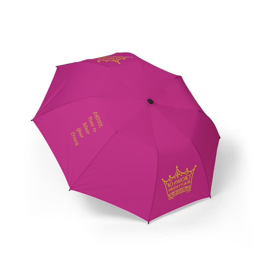 Signature Crown of Beauty Within™ Pink Foldable Umbrella