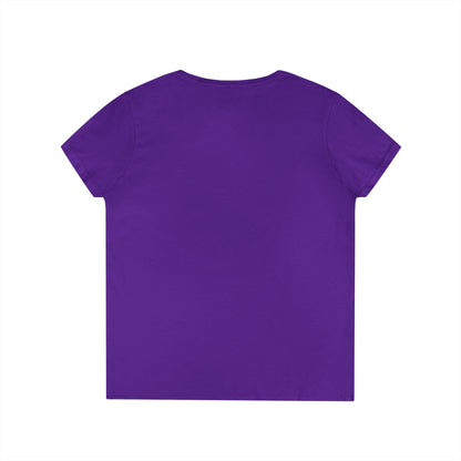 Signature Crown of Beauty Within™ | V-Neck T-Shirt | Empowerment Tee | Self-Love Shirt