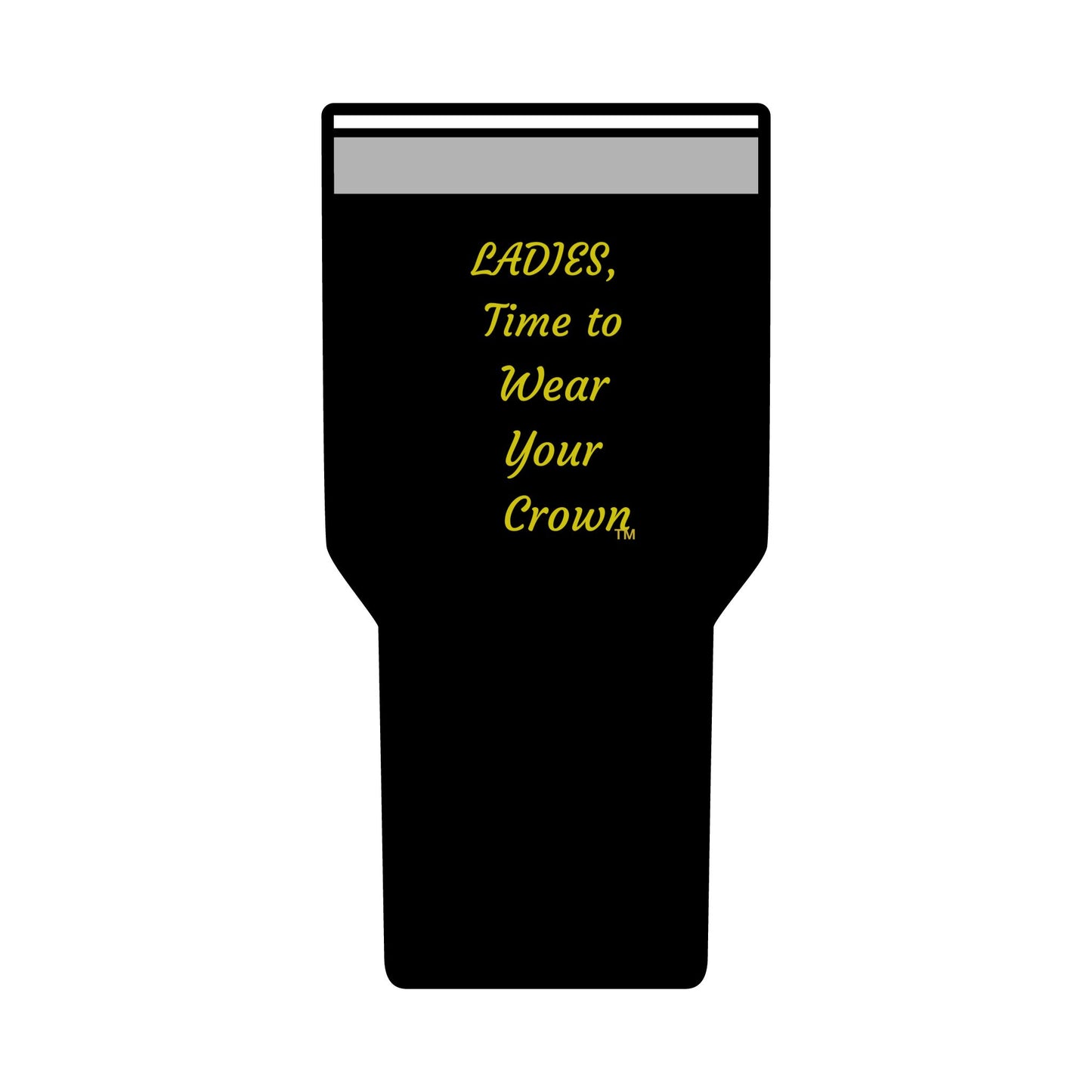 Signature Crown of Beauty Within™ Travel Tumbler – 30oz