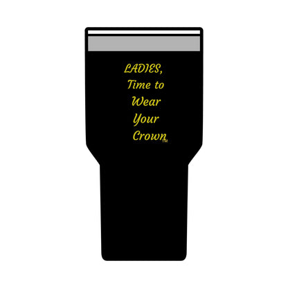 Signature Crown of Beauty Within™ Travel Tumbler – 30oz