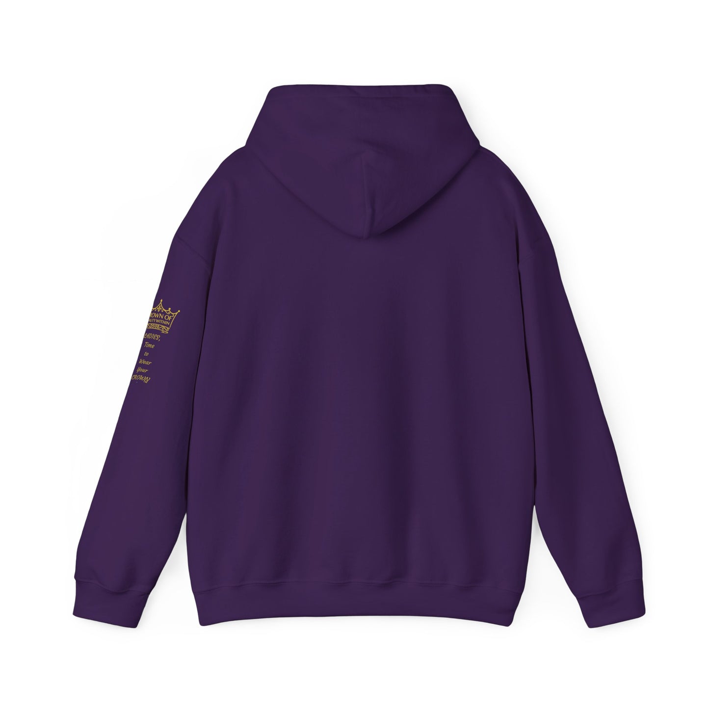 Signature Crown of Beauty Within™ Hoodie - Inspirational Sweatshirt |Self-Love, Cozy Style