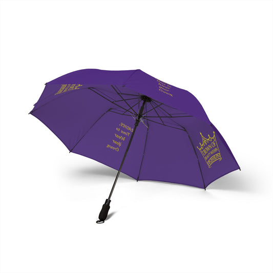 Signature Crown of Beauty Within™ Purple Foldable Umbrella